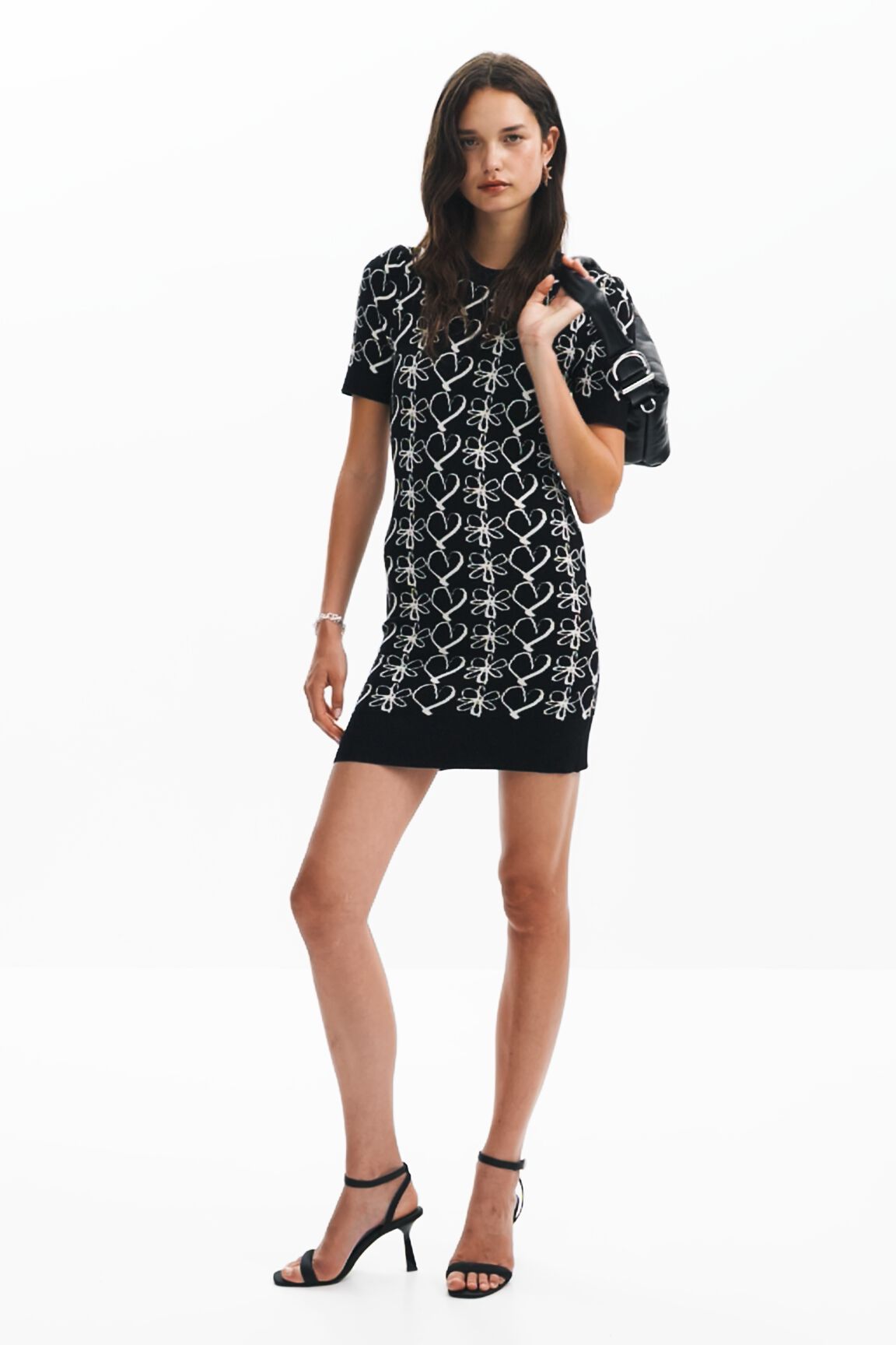 Vestido mini estampado M. Christian Lacroix