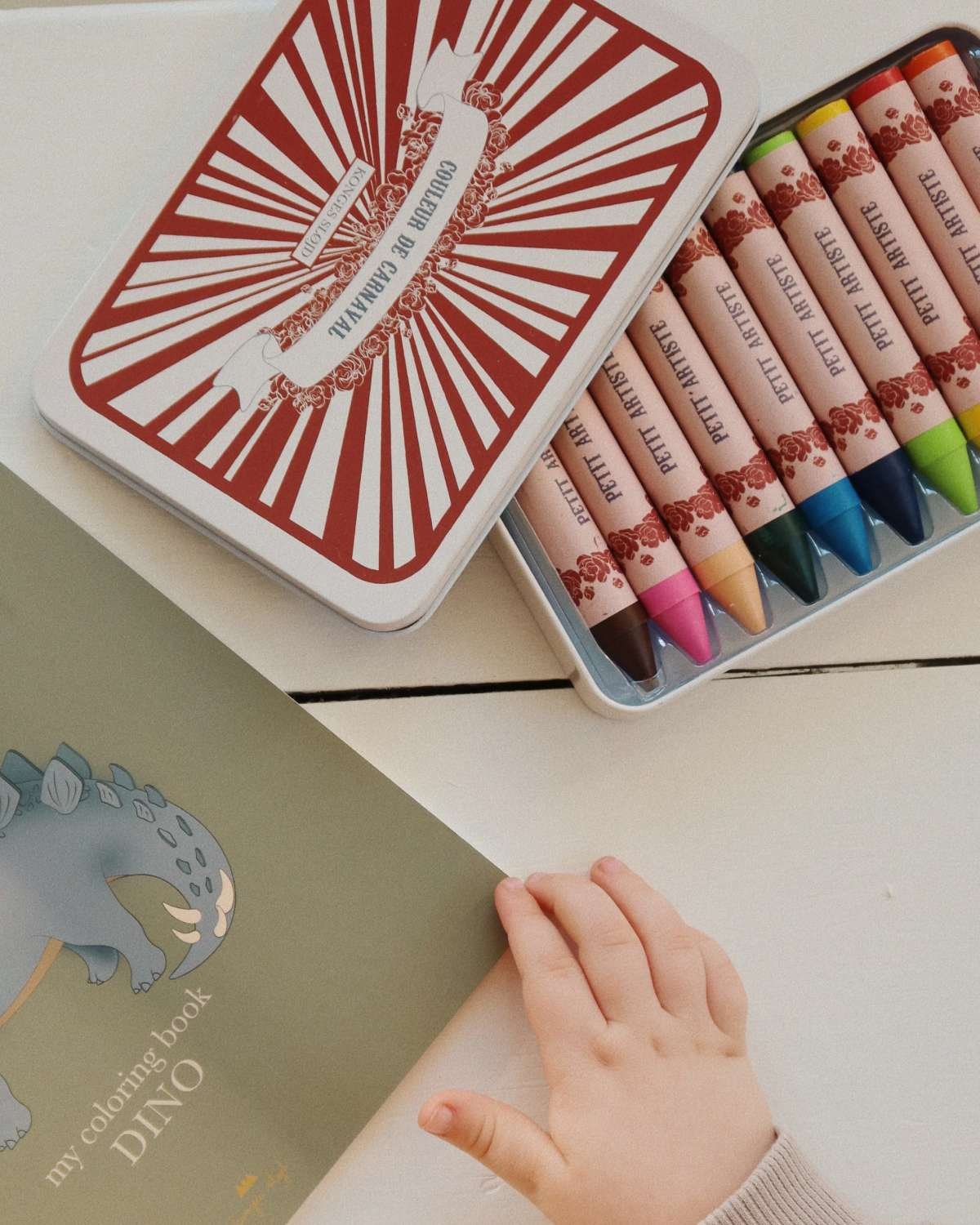 Fargestifter Barn 10pk – Av Bivoks | Crayons Bees Wax