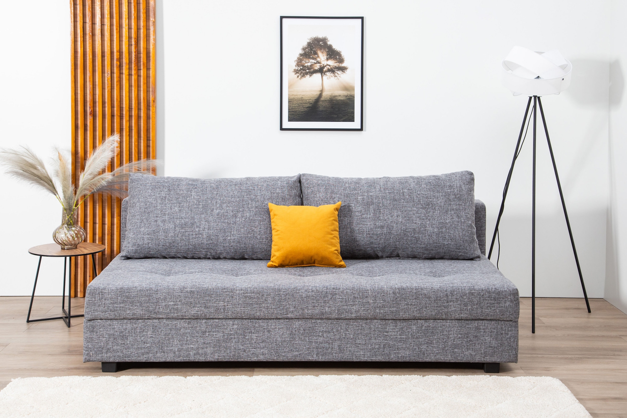 COLLECTION AB Schlafsofa »DARIA inklusive Schlafunktion und Bettkasten« Schlafsofa,Bettfunktion,Bettkasten,inklusive Rückenkissen,Federkern