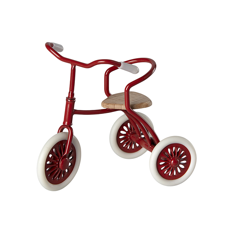 Maileg Maus Dreirad Rot