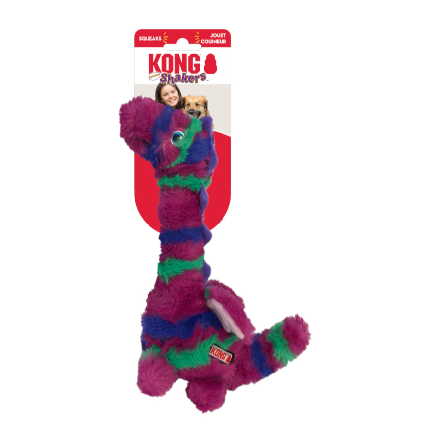 Brinquedo de pelúcia Kong Shakers Honkers Dragão para cães