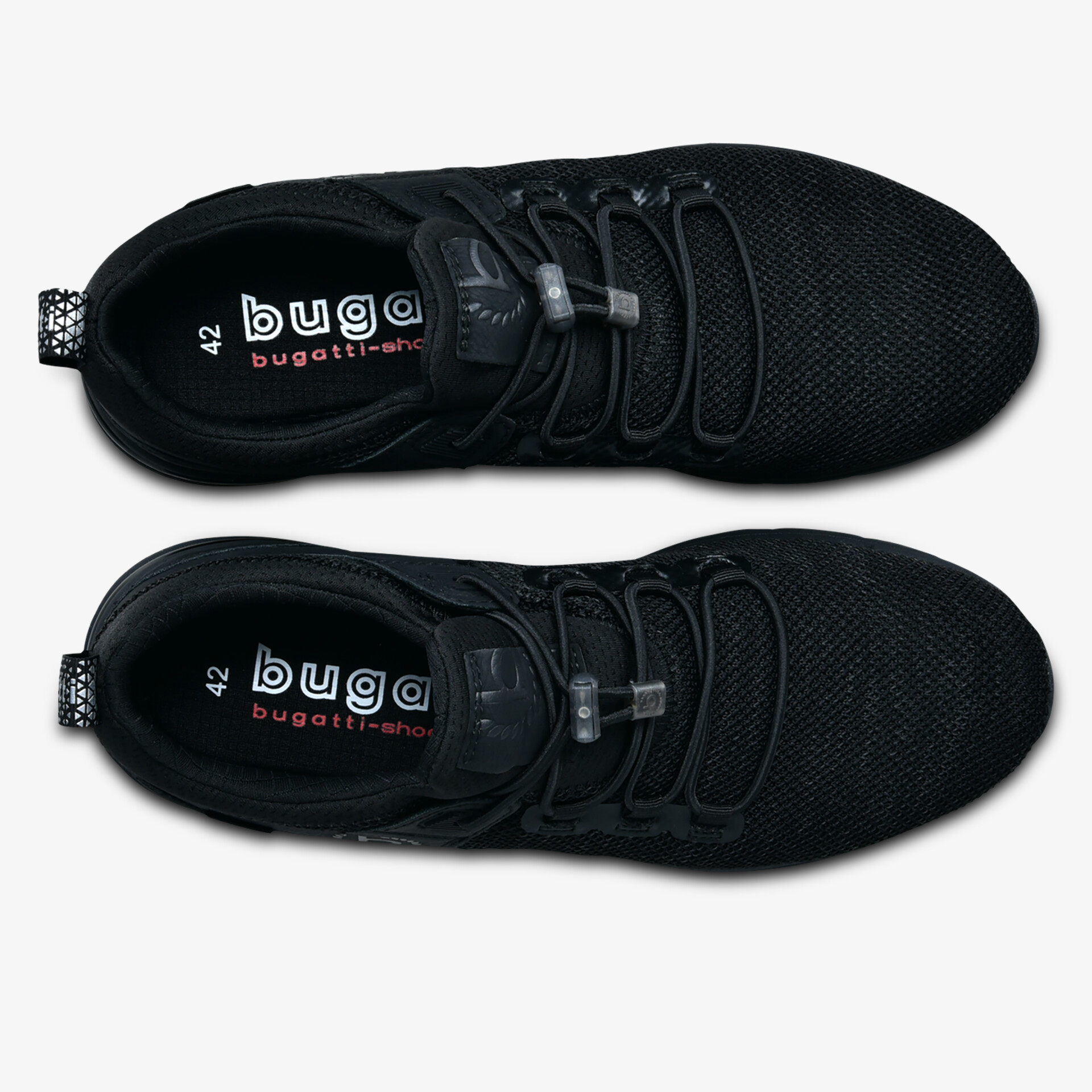 bugatti Herren Slip On schwarz