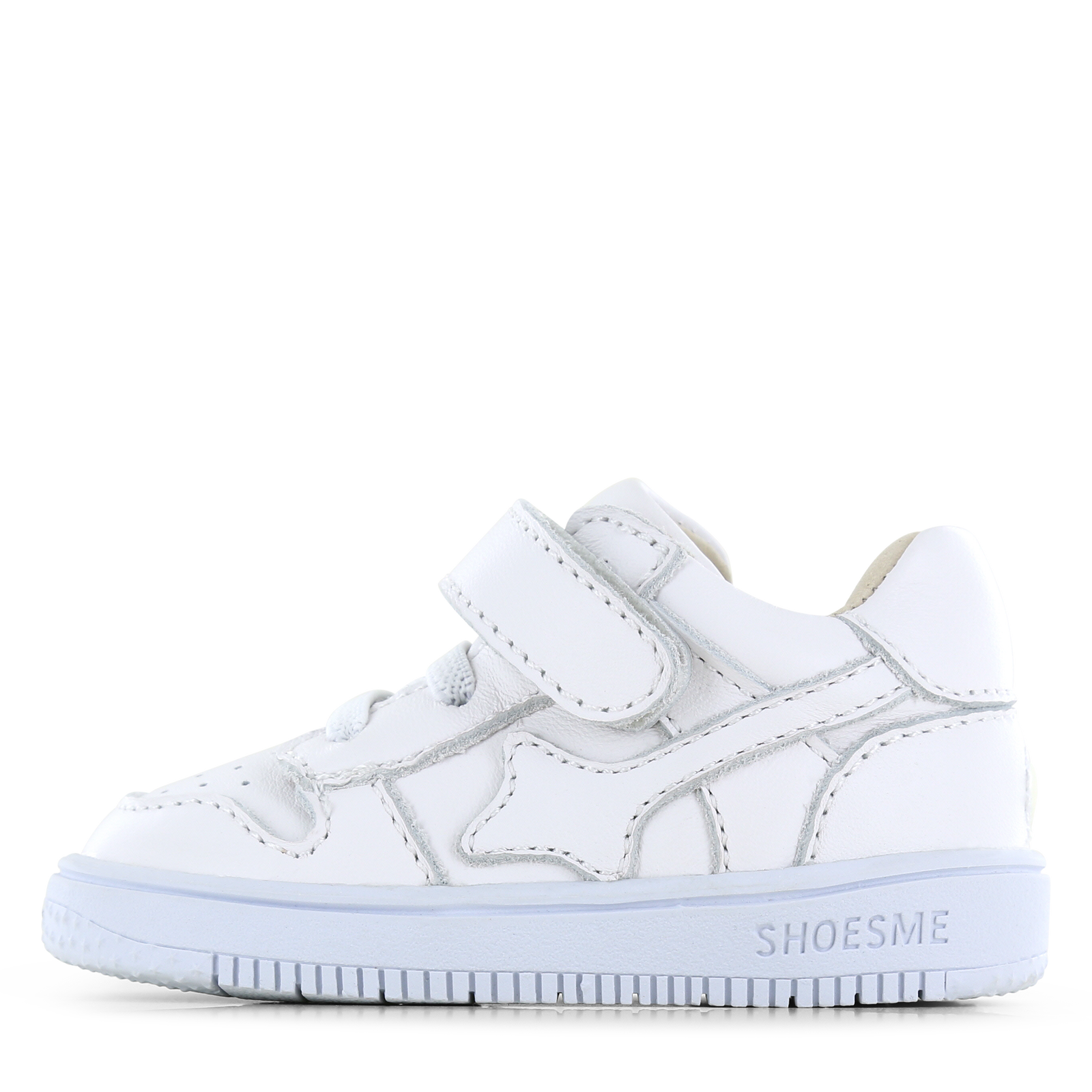 Shoesme wit sneakertje Leer | Uni schoenen