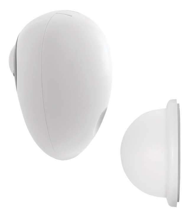 DELTACO SMART HOME Motion sensor, PIR, WiFi 2.4 GHz white/black