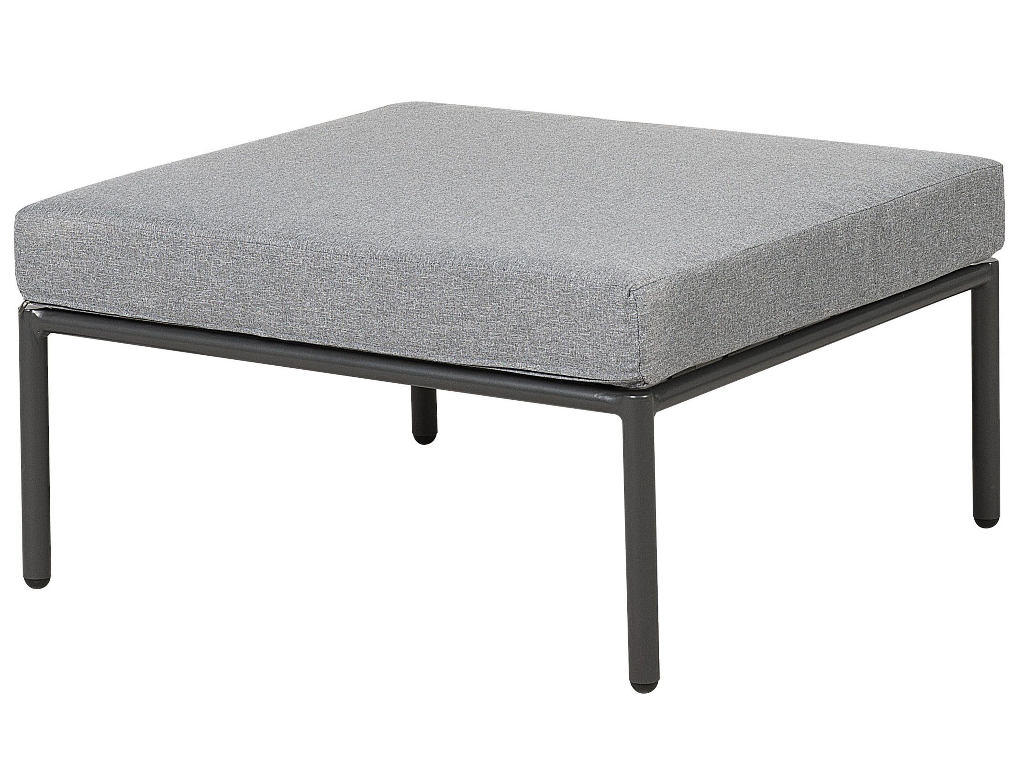 Tuin hoekloungeset met tafel 6-zits FORANO Metaal Grijs