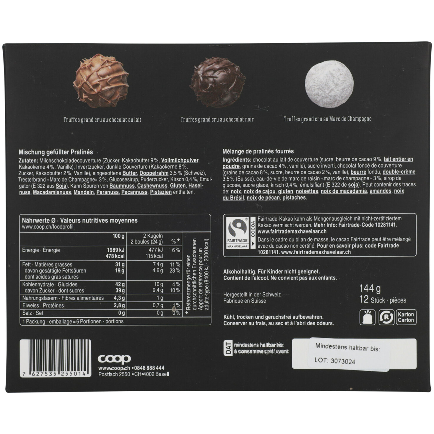 Fine Food Truffes assortiert