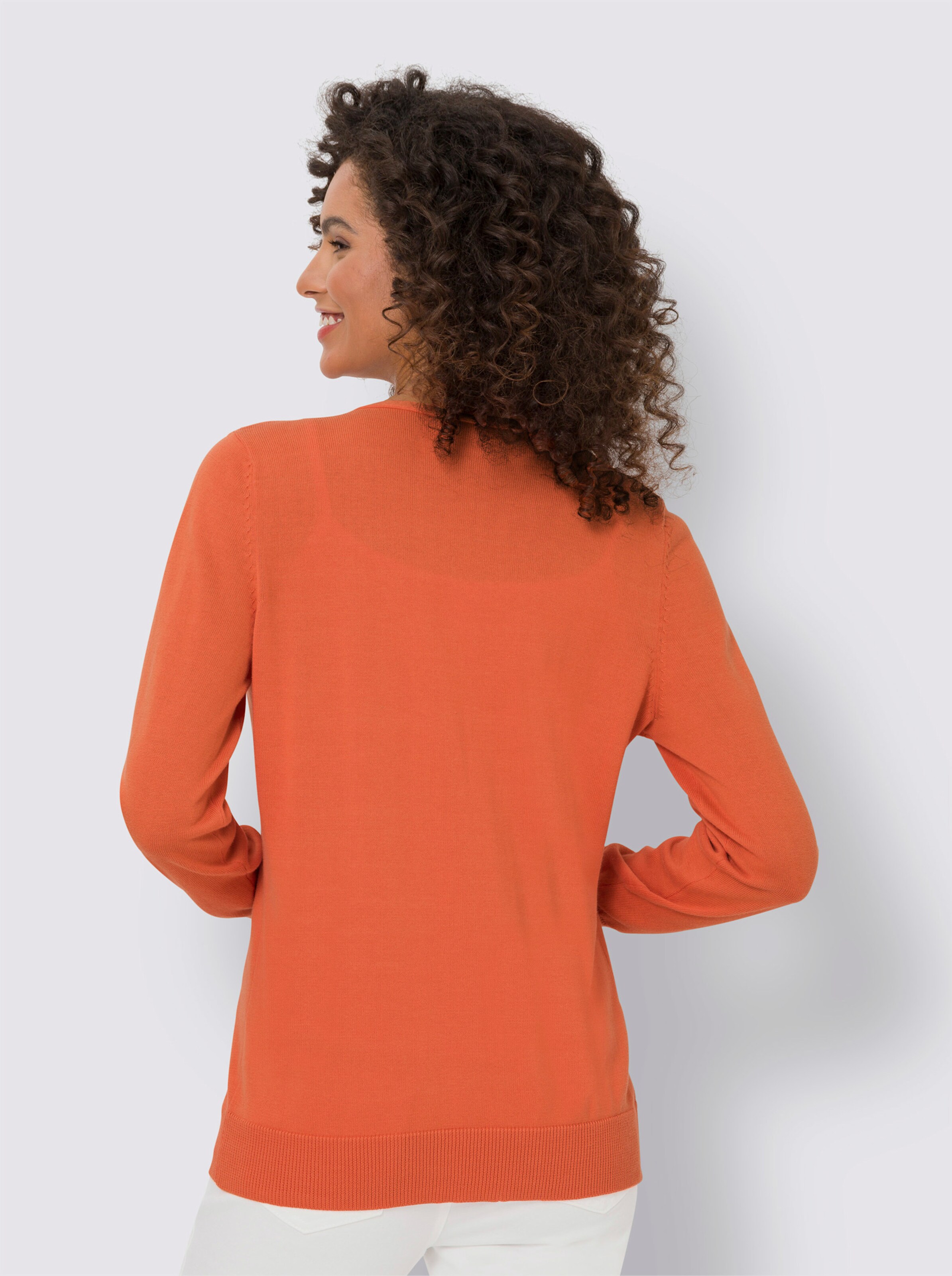 Feinstrickjacke
