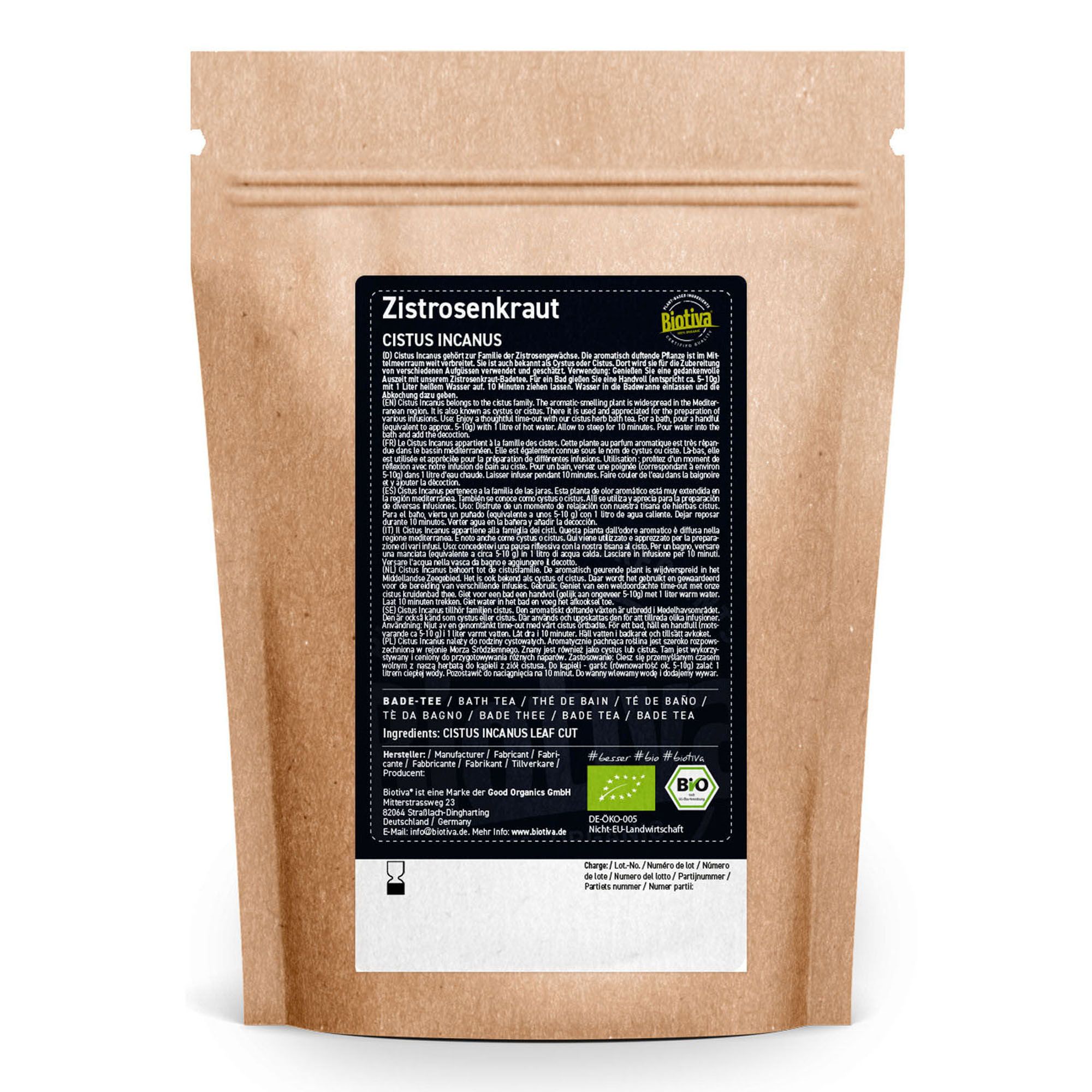 Biotiva Zistrosenkraut Bio