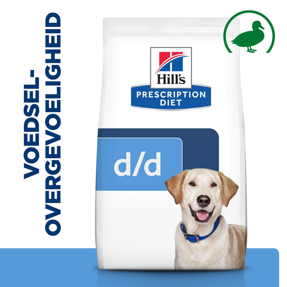 Hill's Prescription Diet Food Sensitivities - Hondenvoer - 4 Kilogram - rijst, eend