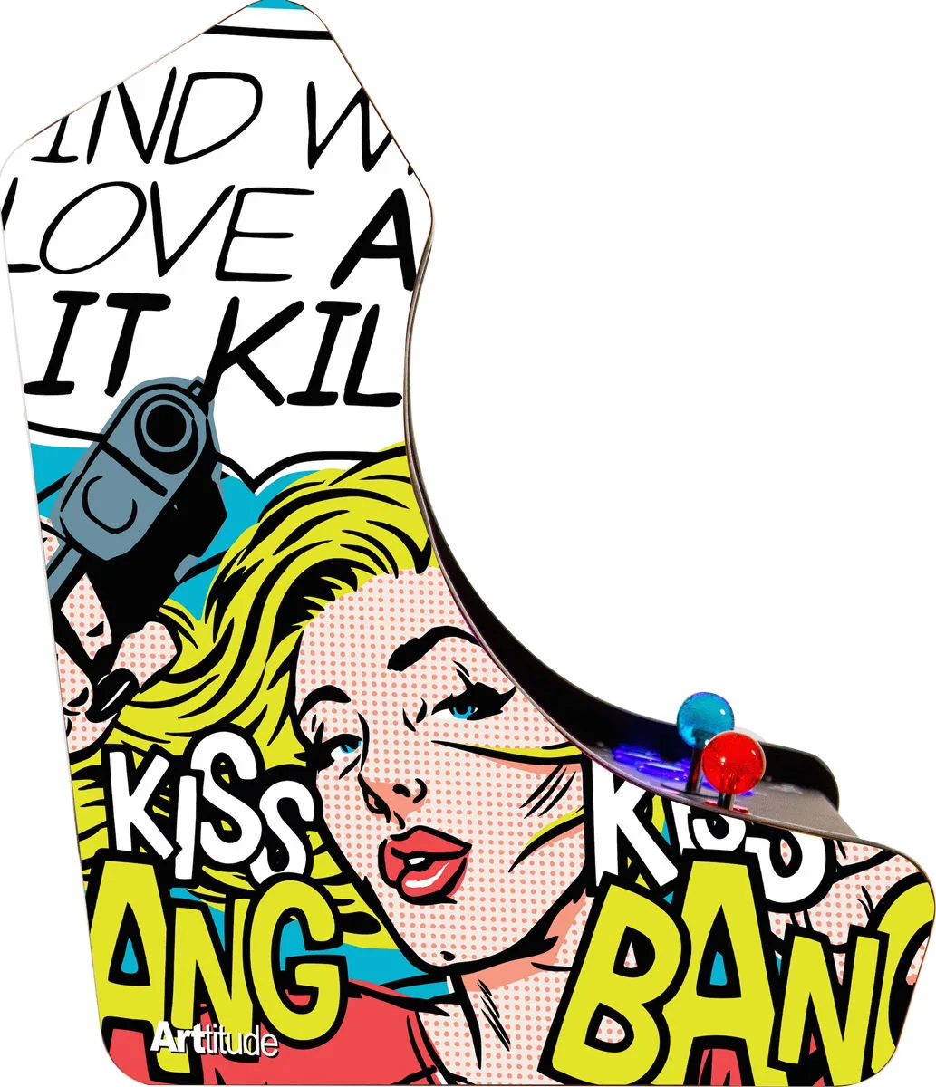 Compact Arcade Family - Kiss Kiss Bang Bang by Butcher Billy Bornes d'arcade