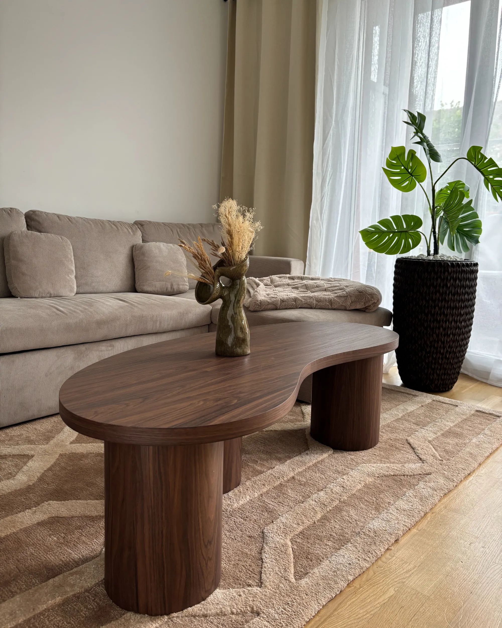 Salontafel EASTON Donkerbruin