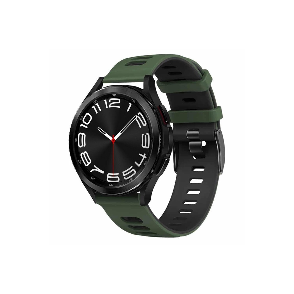 Twin klokkearmbånd Samsung Galaxy Watch 6 Classic (43mm) - Grønn/sva