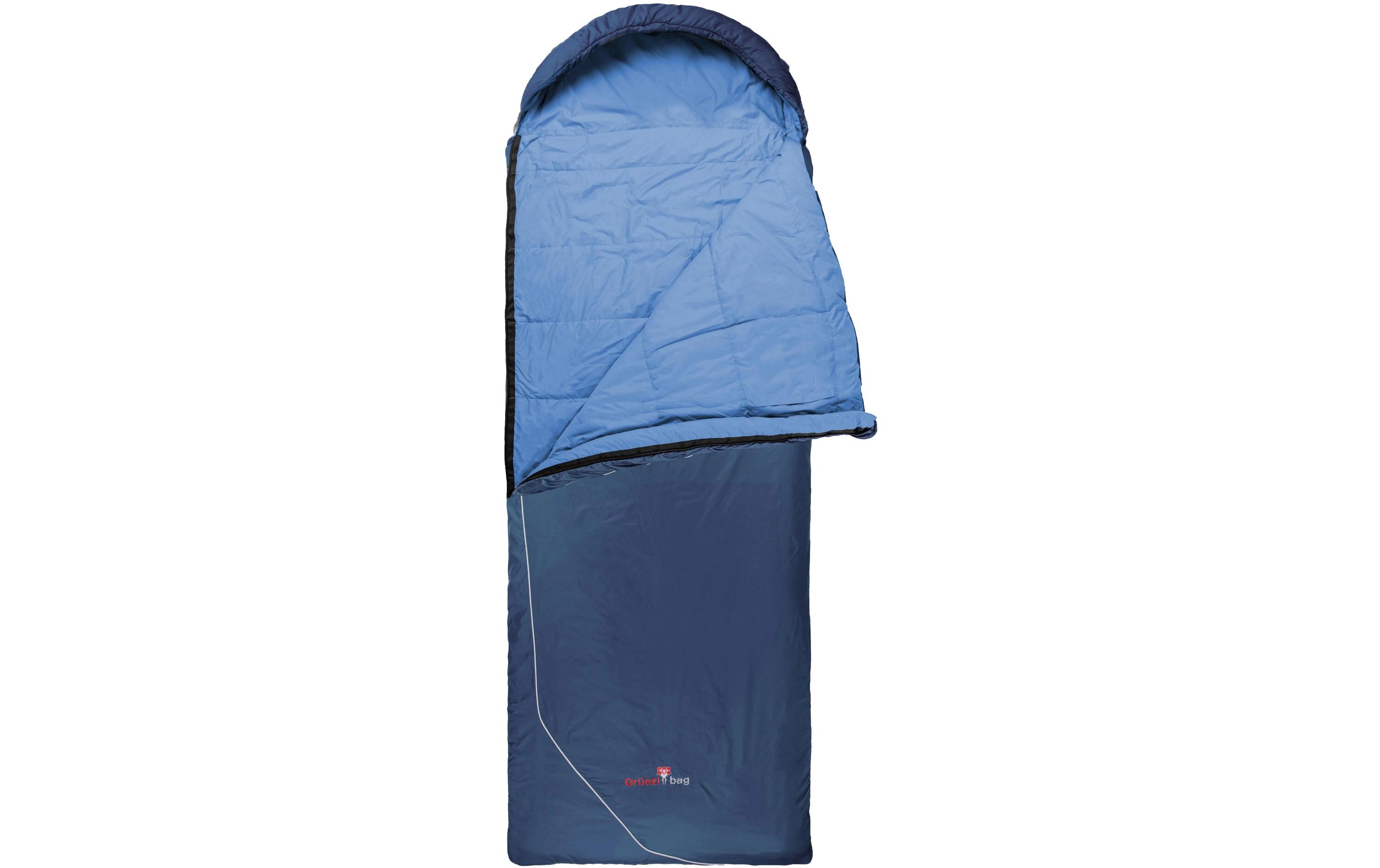 Schlafsack Biopod Wolle Goas Cotton Comfort Night Blue<br>Hochwertiger feuchtigkeitsunempfindlicher Deckenschlafsack