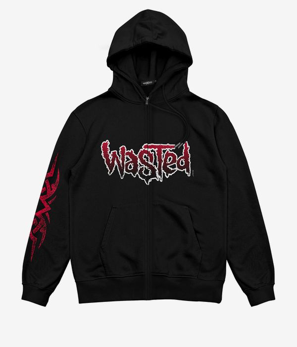Wasted Paris Blind Zip-Hoodie (black)