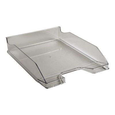 Exacompta COMBO Glossy - Corbeille à courrier gris