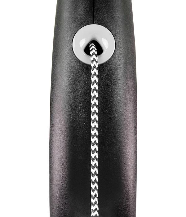 flexi® Hundeleine Seil-Leine Black Design,