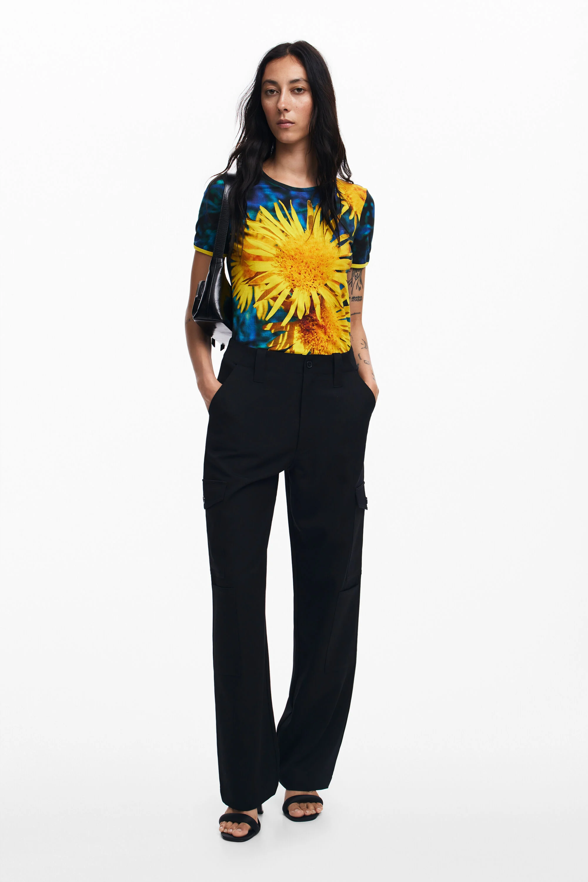 Camiseta de girassol