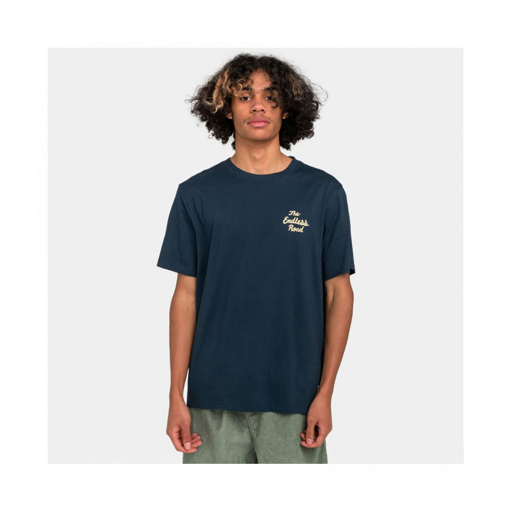 Element TIMBER NOVEL - Tee-shirt Homme eclipse navy