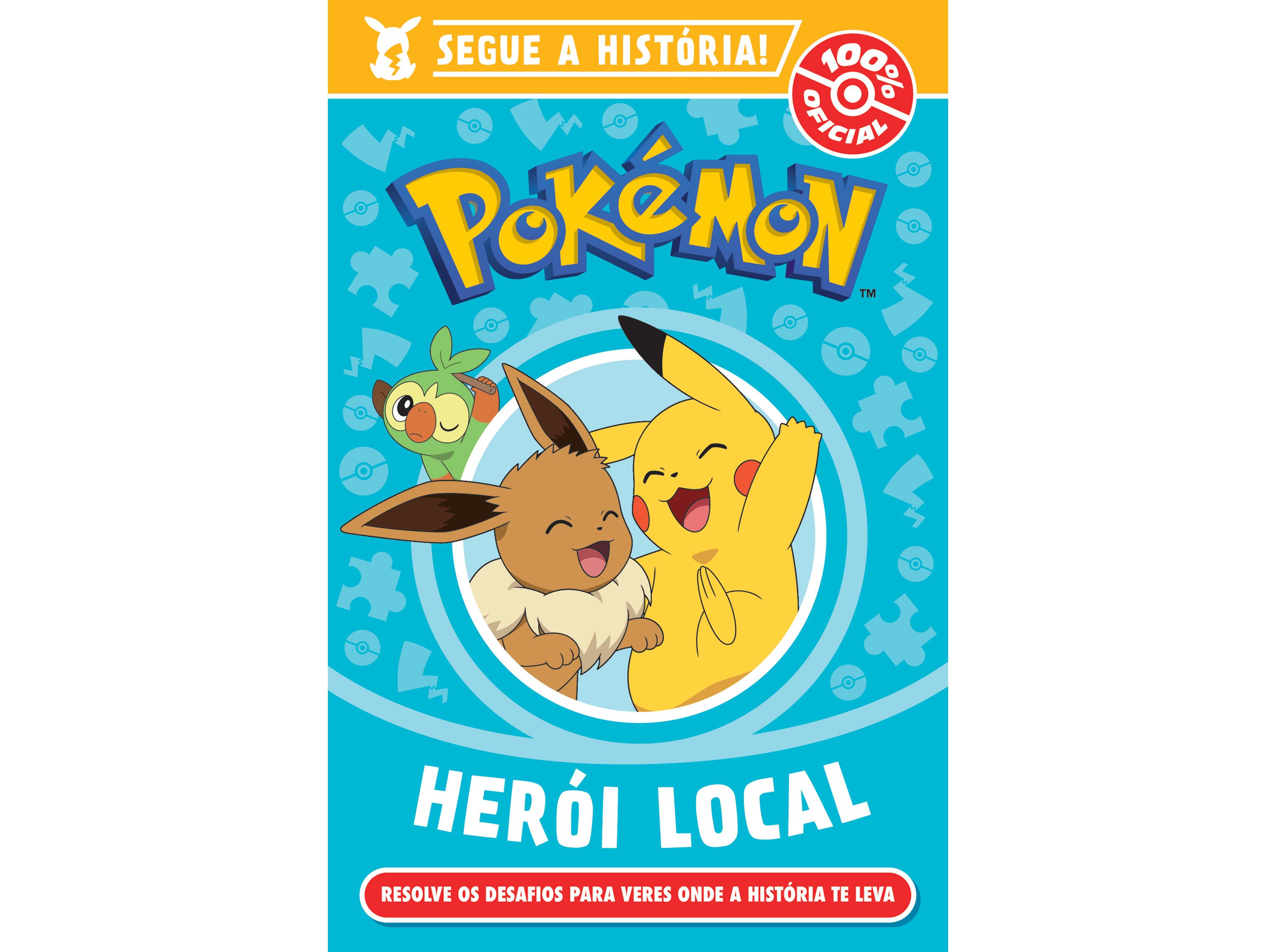 LIVRO POKÉMON: HERÓI LOCAL - SEGUE A HISTÓRIA
