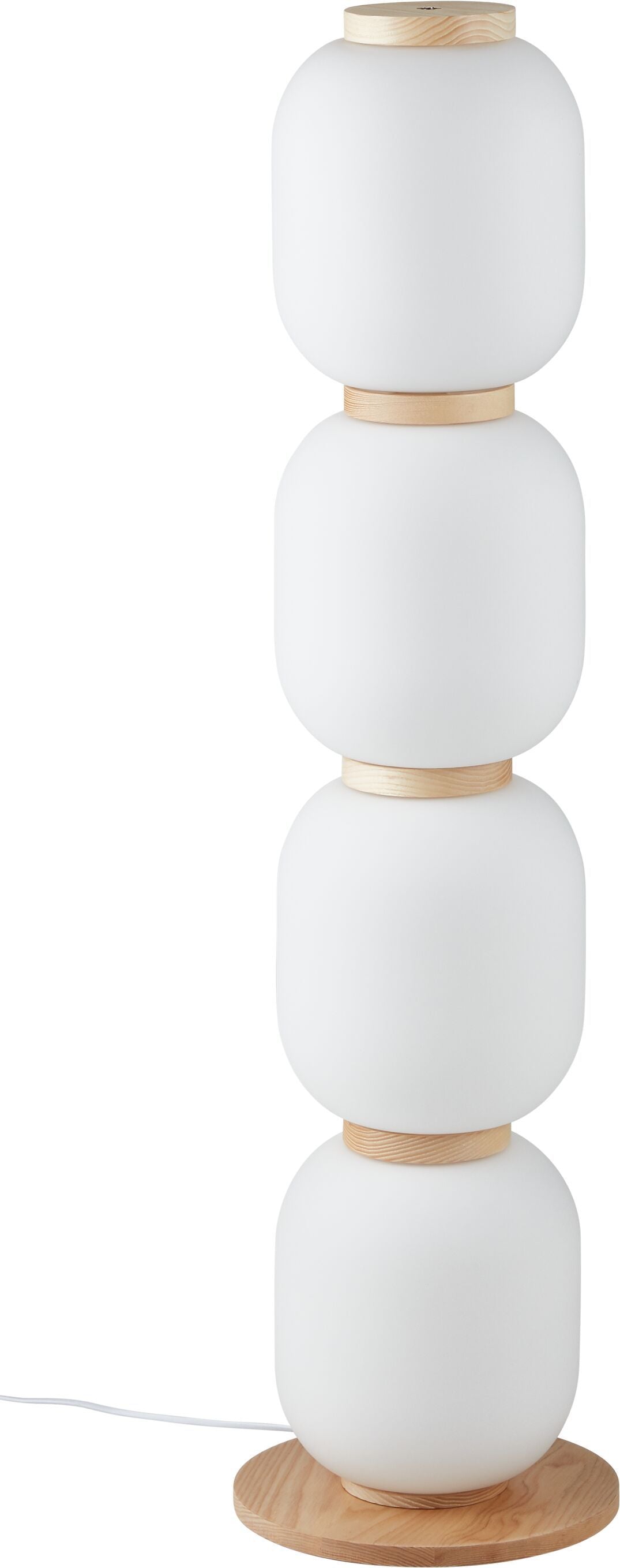 DIODEM Stehleuchte - Weiss / B: 22.0 cm x T: 25.0 cm x H: 109.0 cm