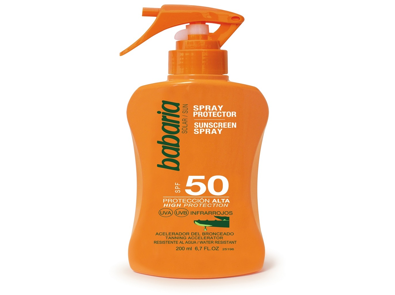 SPRAY BABARIA SOLAR PROTECTOR FPS50 200ML