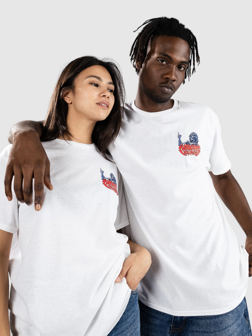 Lurking Class Madness X Matt Stikker T-Shirt white