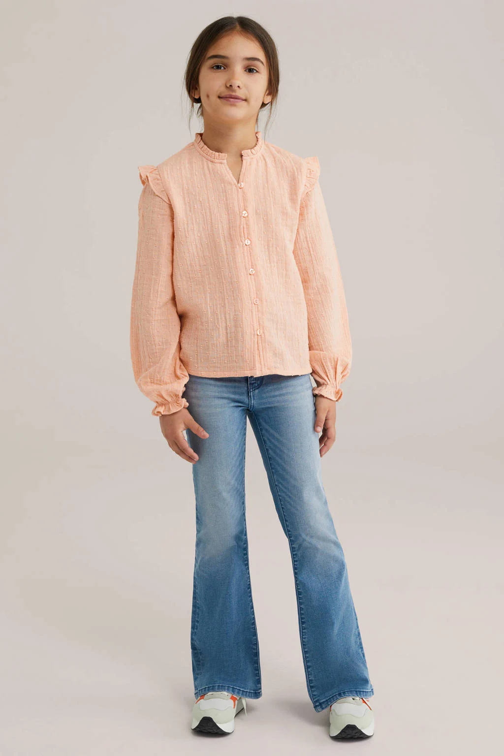 WE Fashion blouse oranje