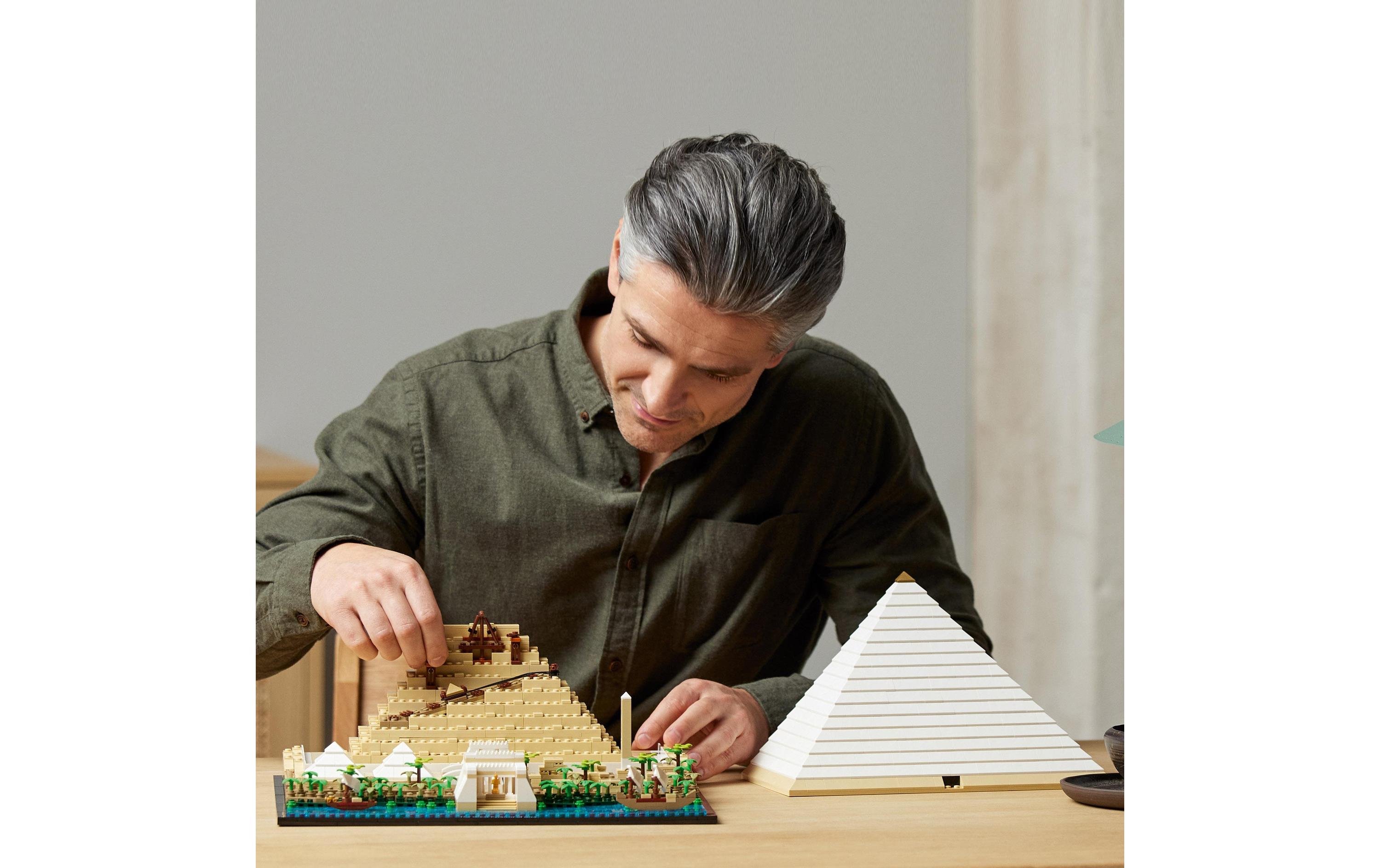 Architecture Cheops-Pyramide 21058<br>Bilden Sie eines der ältesten Weltwunder der Antike nach
