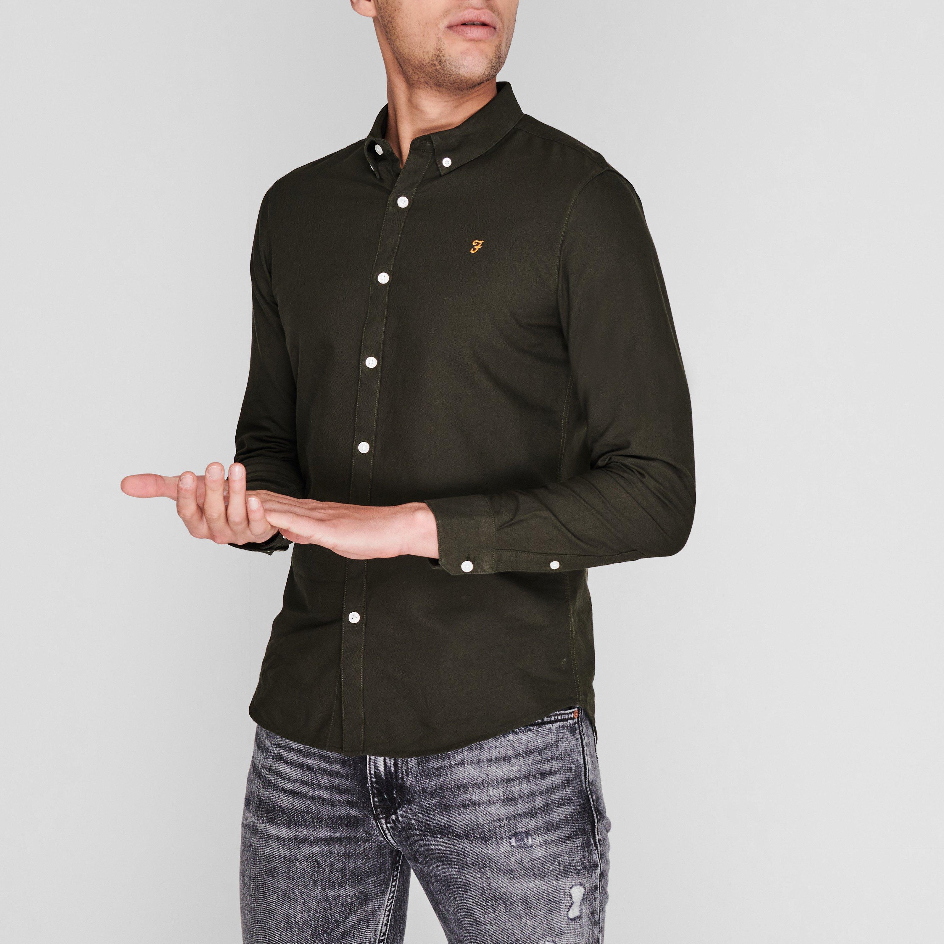 Farah Oxford Long Sleeve Shirt