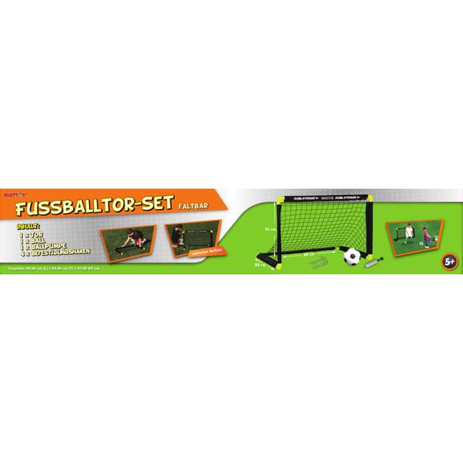 Besttoy - Mini Fußballtor-Set - faltbar