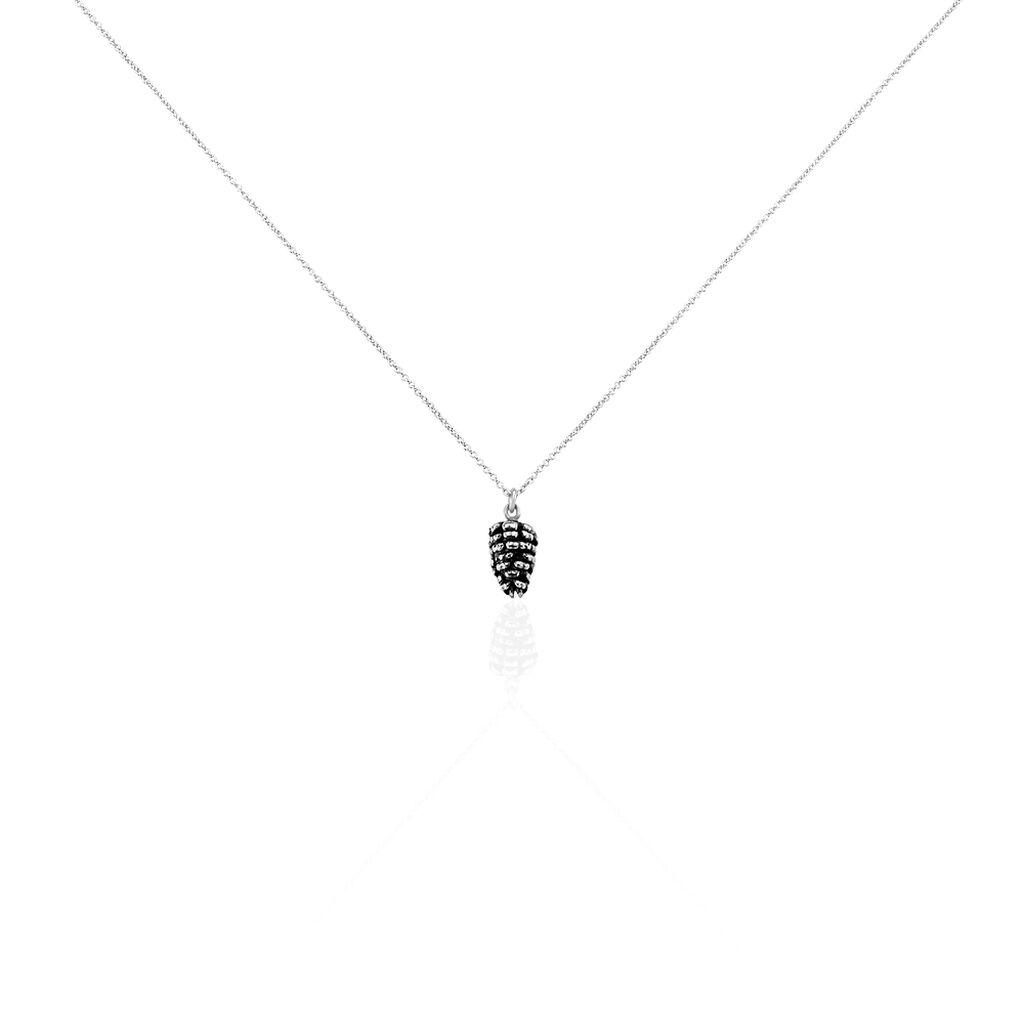 Collier Sania Argent Blanc