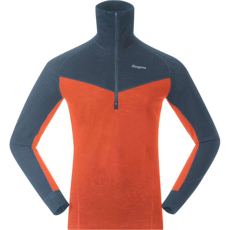 Bergans Herren Inner:Dual Merino Half Zip Longsleeve