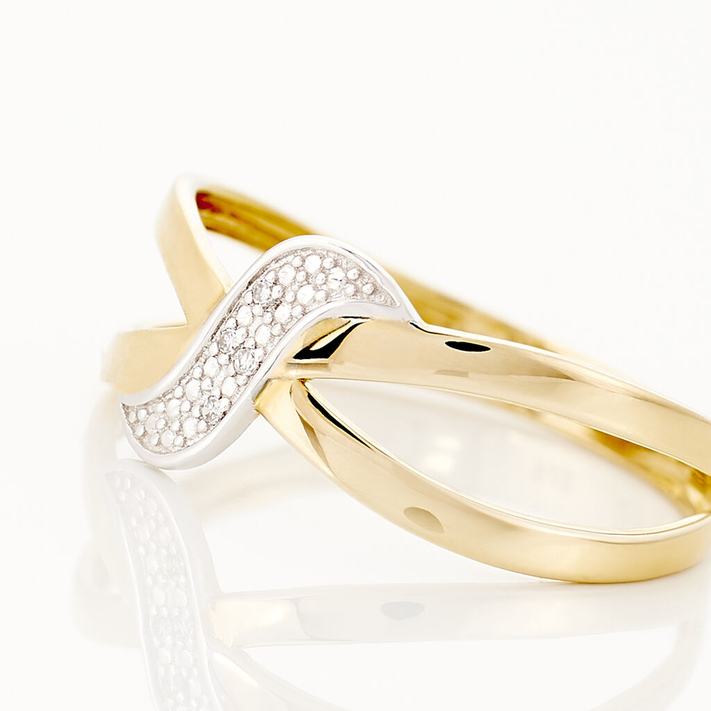 Bague Ramona Or Jaune Diamant