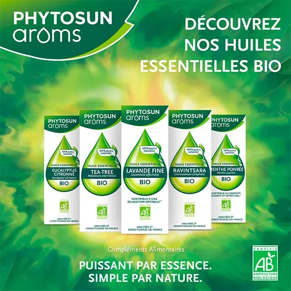 Óleo Essencial de Lavanda Orgânica Fina Phytosun Arôms 10ml