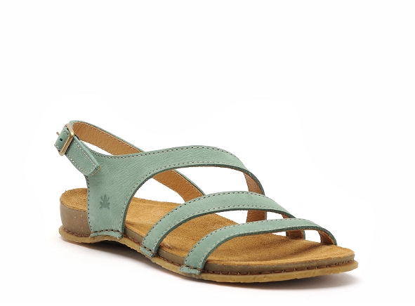El naturalista nu pieds plats femme panglao n5811 vert