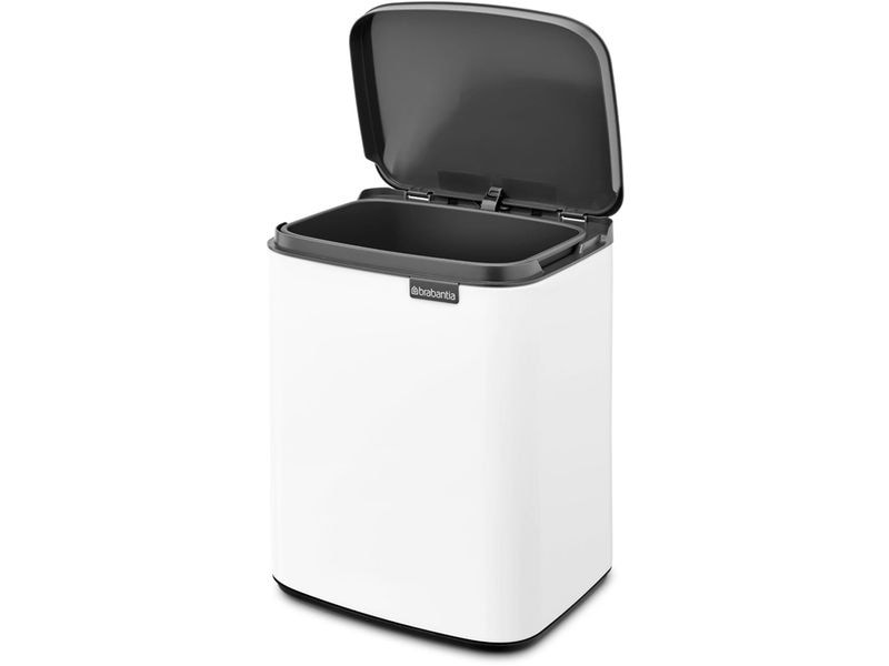 Brabantia Kosmetikeimer Bo Waste Bin 7 l, Weiss Mülleimer