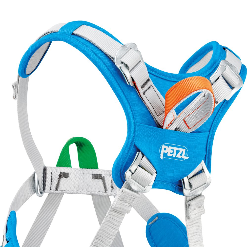 Petzl Ouistiti Klettergurt Kinder methyl blau