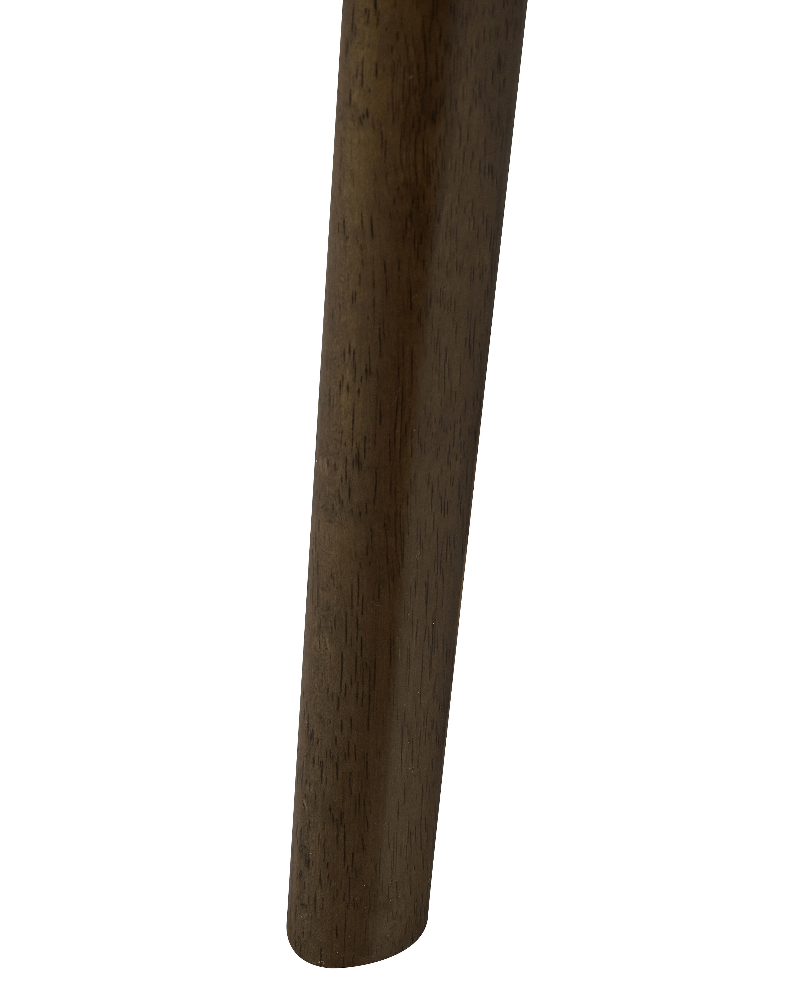 Set van 2 eetkamerstoelen BLANE Bouclé Donkerbruin/taupe