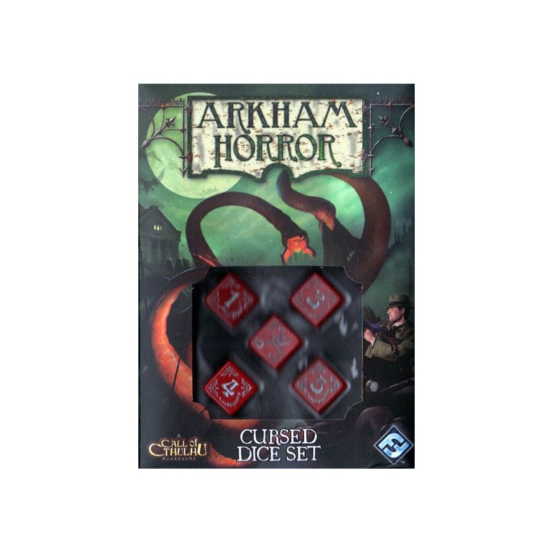Dés rouge pour horreur à Arkham