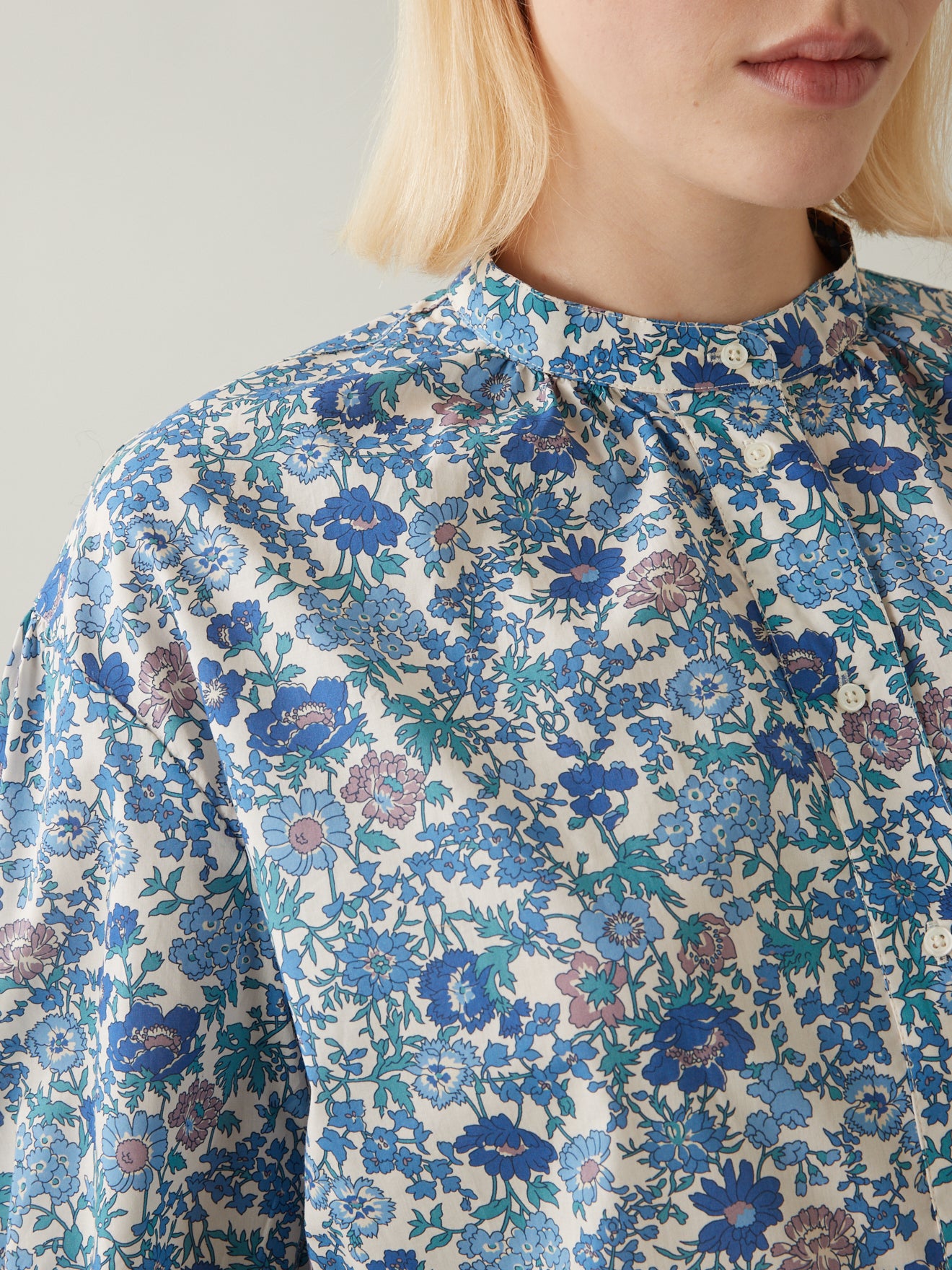 Chemise oversize femme tissu Liberty - Limited Collection