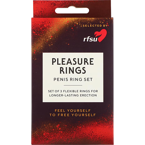 RFSU Pleasure penisring sæt