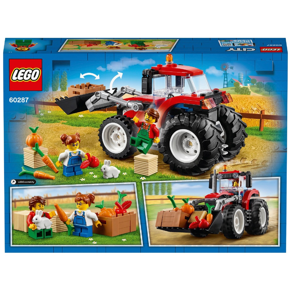 LEGO City 60287 Tolle Fahrzeuge Traktor Spielzeug & Bauernhof Set