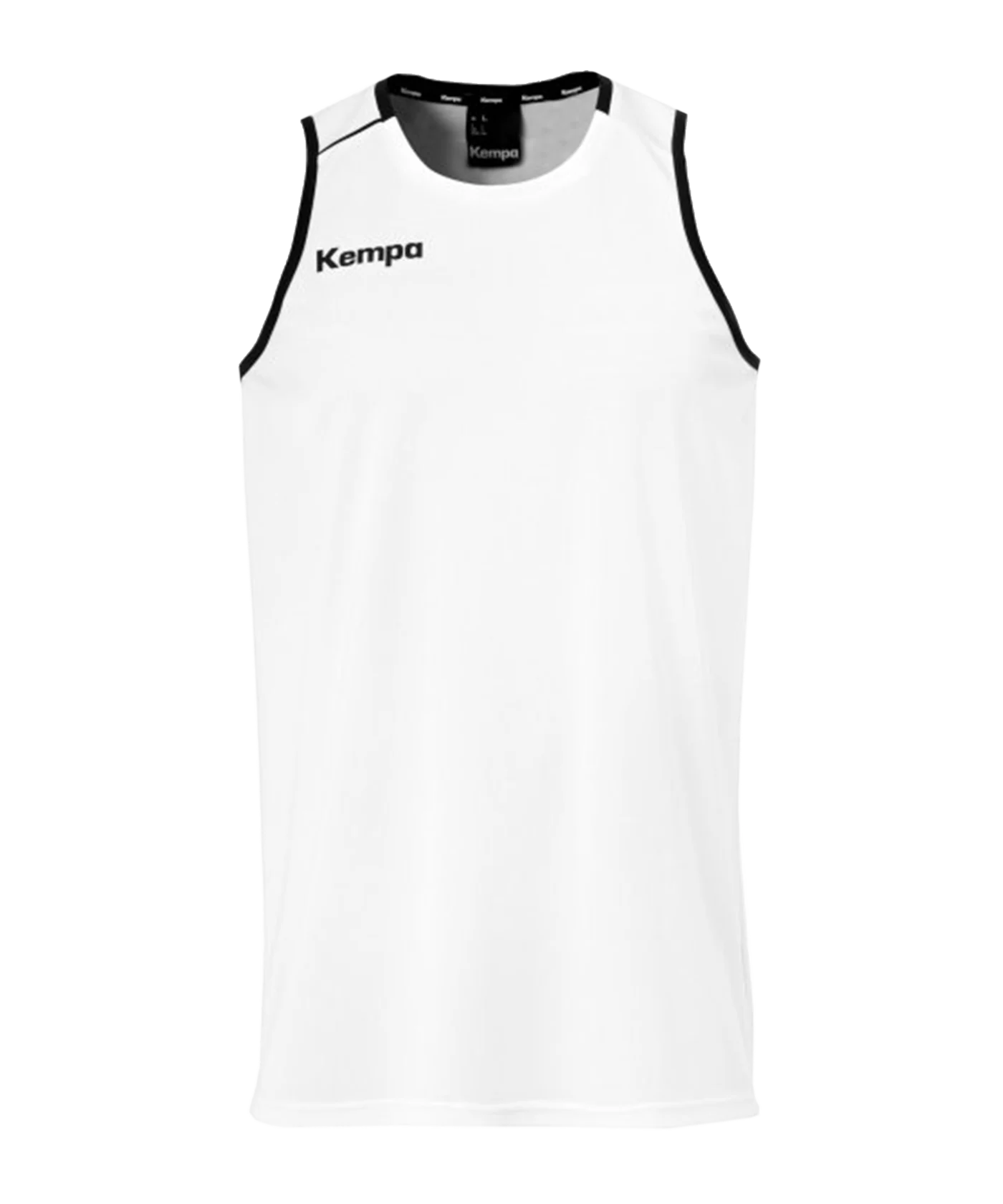Kempa Player Tanktop Weiss Schwarz F05