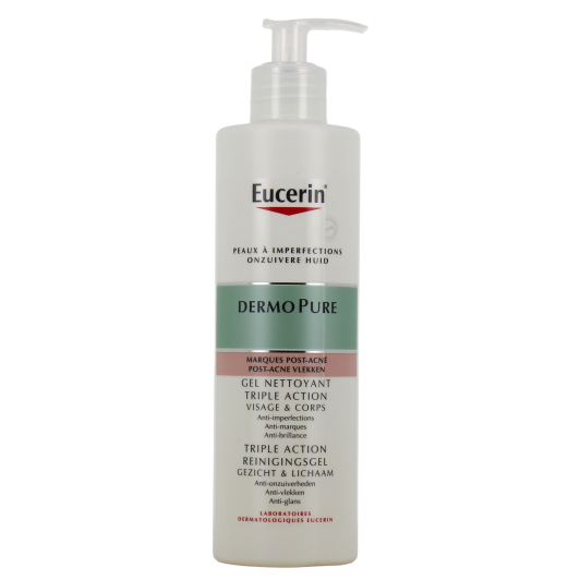 Eucerin DermoPure - Gel Nettoyant Triple Action