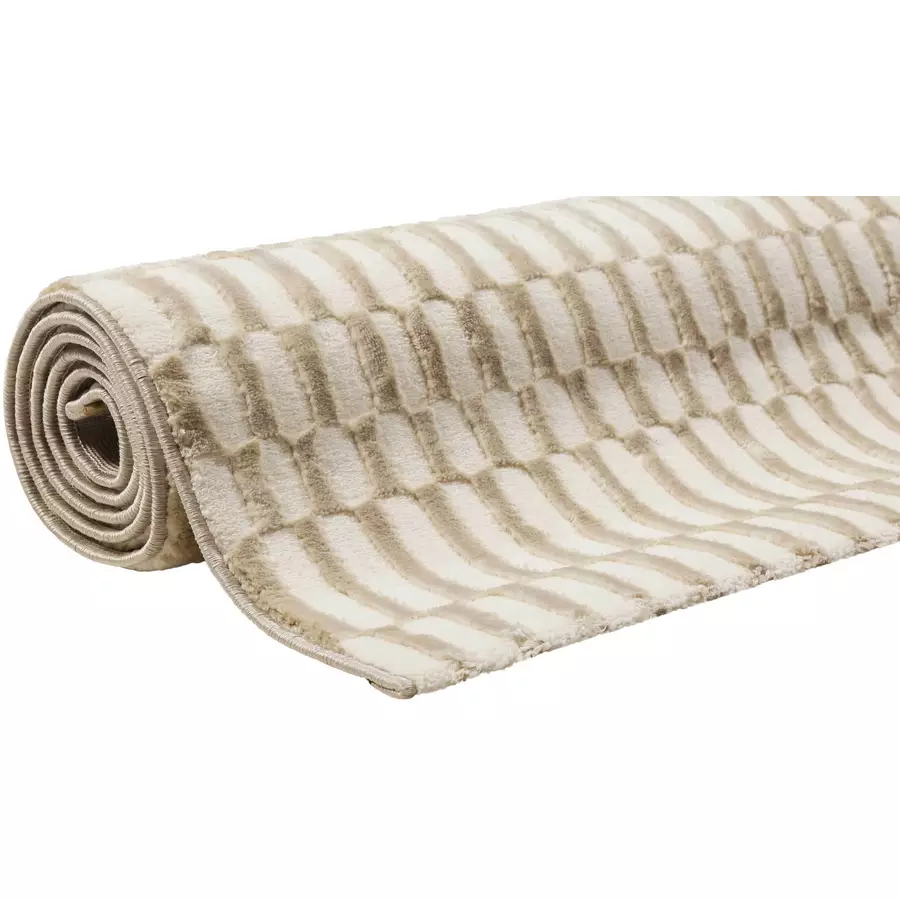 Esprit Kurzflorteppich Linn creme beige