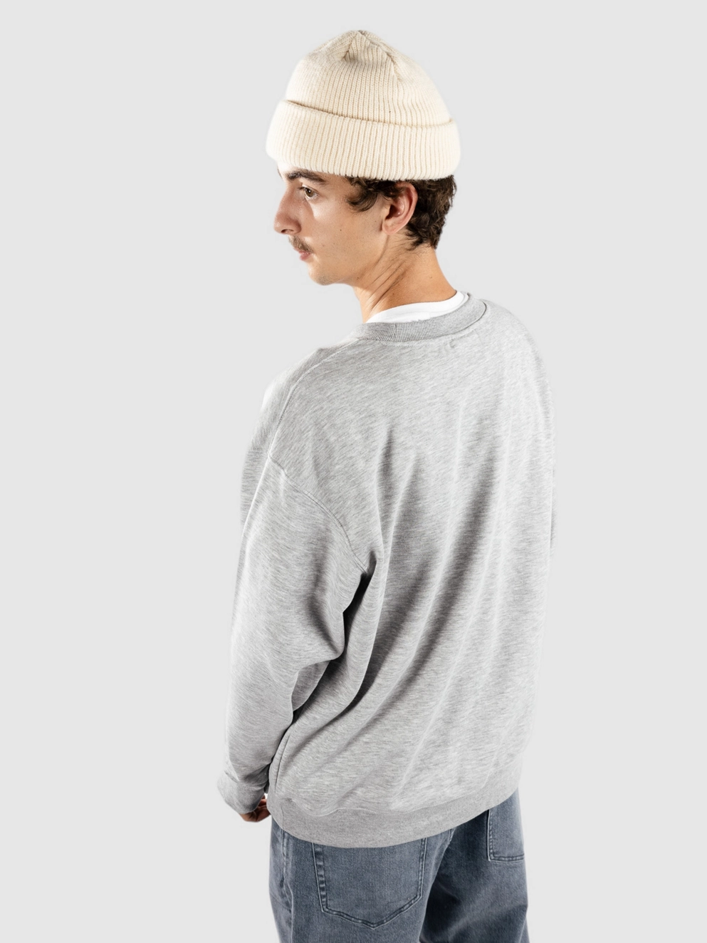 New Balance Sport Essentials French Terry Crew Sweater athletic grey