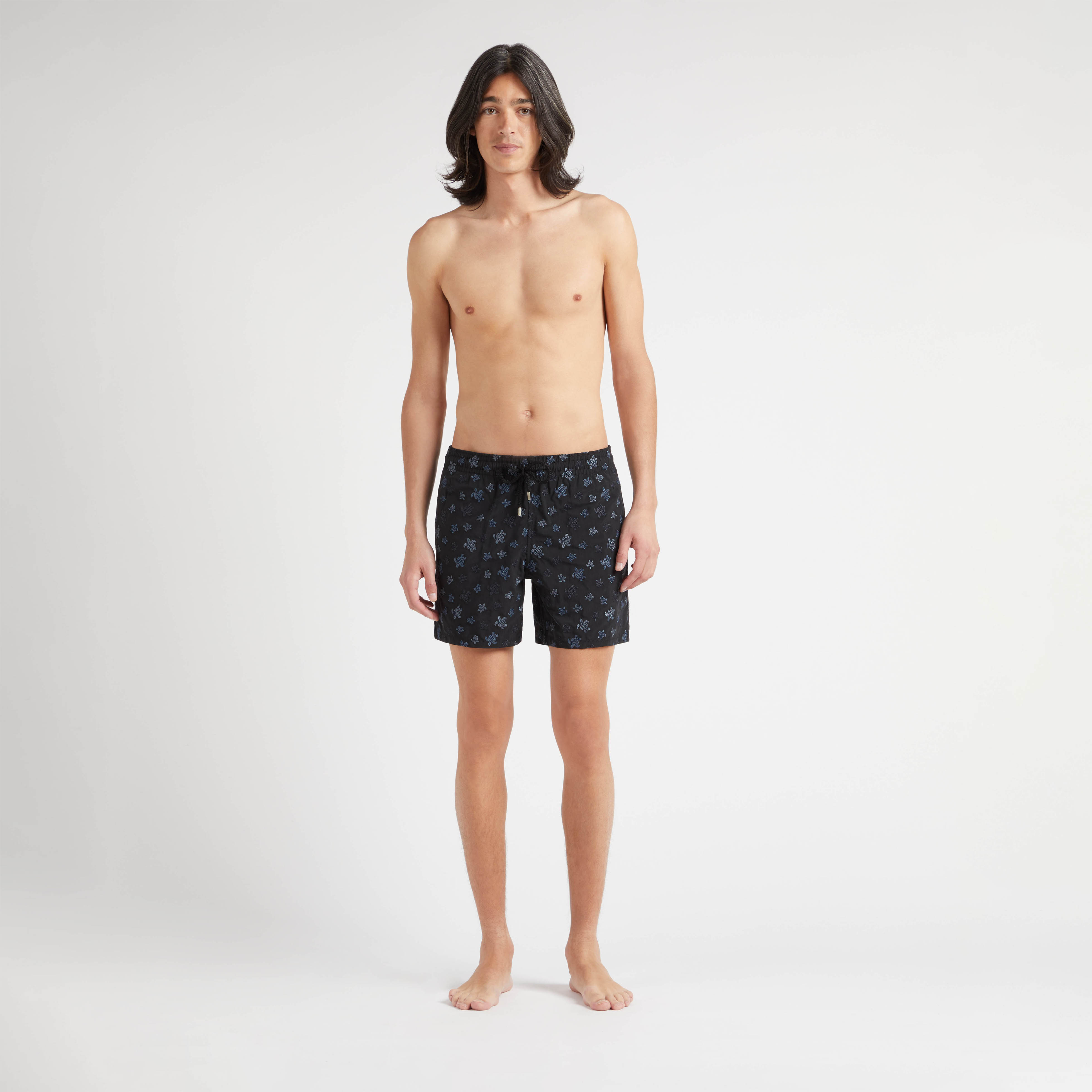 Maillot de bain homme brodé Ronde des Tortues