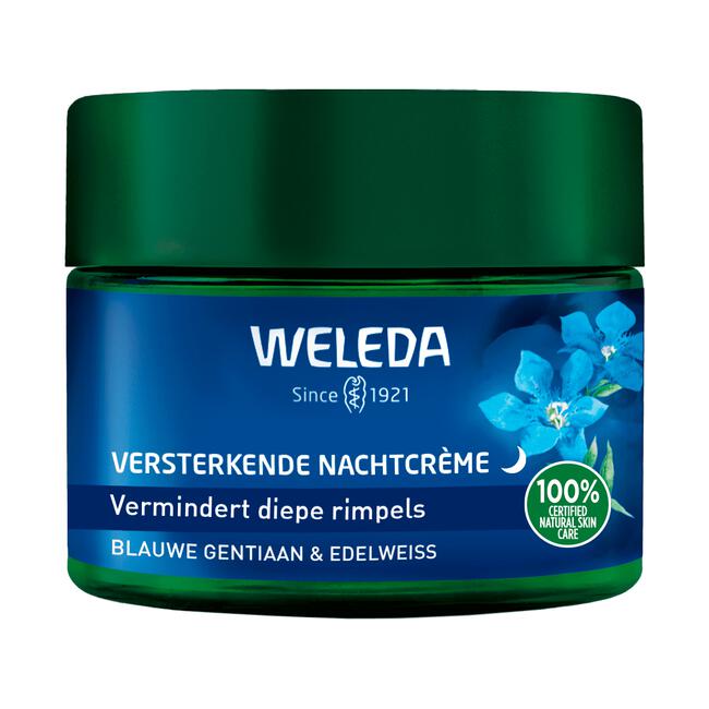 Weleda Blauwe Gentiaan & Edelweiss Versterkende Nachtcreme 40 ML