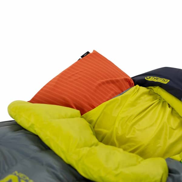 Sac de couchage NEMO EQUIPMENT DISCO MENS 30 REG GREY/DARK BLUE/LIGHT GREEN