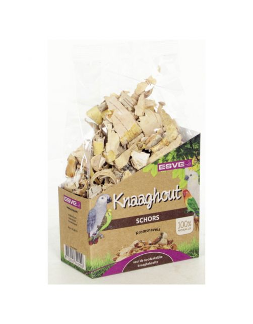 Esve Knaaghout Schors Vogels - Vogelsupplement - 120 g